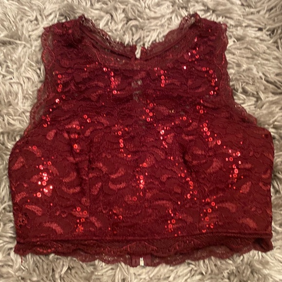 My Michelle Two-Piece Sleeveless Prom/Party Dress - Picture 4 of 11